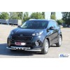 Передній захист ST009-15 (нерж) для Kia Sportage 2015-2021