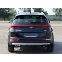 Задній захист AK002 (нерж) для Kia Sportage 2015-2021