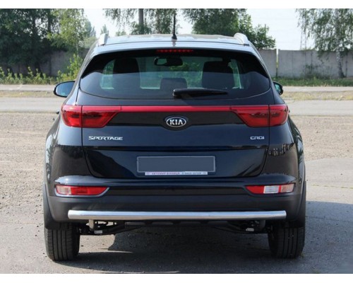 Задняя защита AK002 (нерж) для Kia Sportage 2015-2021