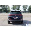 Задняя защита AK002 (нерж) для Kia Sportage 2015-2021