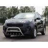 Кенгурятник WT003 (нерж) для Kia Sportage 2015-2021