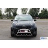 Кенгурятник WT003 (нерж) для Kia Sportage 2015-2021