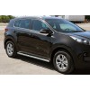 Бічні труби BB001 (2 шт, нерж) для Kia Sportage 2015-2021