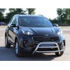 Кенгурятник WT023 (нерж) для Kia Sportage 2015-2021