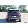 Задній захист AK007 (нерж) для Kia Sportage 2015-2021