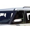 Накладки на зеркала (2 шт, нерж.) OmsaLine - Итальянская нержавейка для Land Rover Discovery II