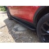 Бічні пороги Bosphore Black (2 шт., Алюміній) 2014-2019 для Land Rover Discovery Sport - 79486-11