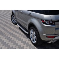 Бічні пороги Fullmond (2 шт., Алюміній) для Range Rover Evoque 2012-2018