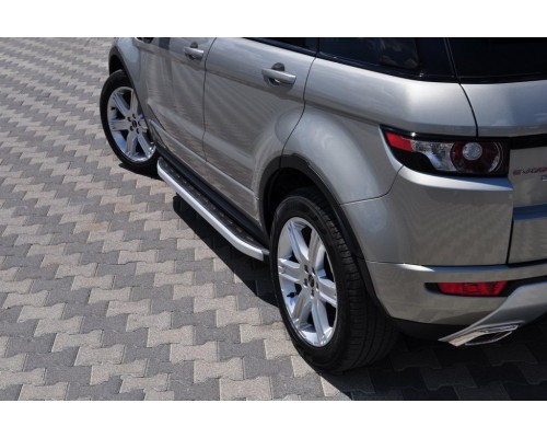 Бічні пороги Fullmond (2 шт., Алюміній) для Range Rover Evoque 2012-2018 - 67236-11