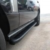 Боковые пороги Tayga Black (2 шт., алюминий) для Range Rover III L322 2002-2012 - 66751-11