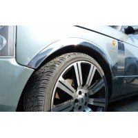 Накладки на арки (4 шт, нерж) для Range Rover III L322 2002-2012