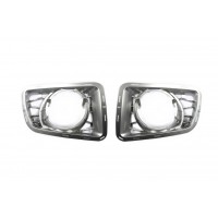 Решетки противотуманок Autobiography 2010-2013 (2 шт, серые) для Range Rover III L322