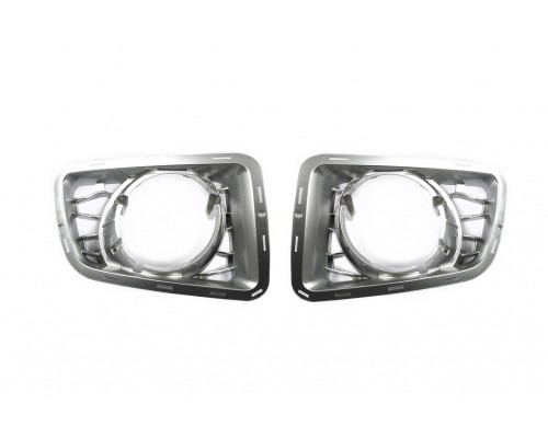 Решетки противотуманок Autobiography 2010-2013 (2 шт, серые) для Range Rover III L322