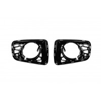 Решетки противотуманок Autobiography 2010-2013 (2 шт, черные) для Range Rover III L322