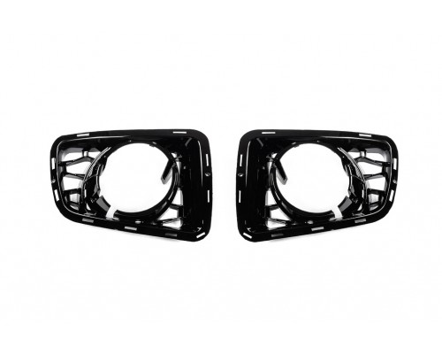 Решетки противотуманок Autobiography 2010-2013 (2 шт, черные) для Range Rover III L322