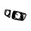 Решетки противотуманок Autobiography 2010-2013 (2 шт, черные) для Range Rover III L322