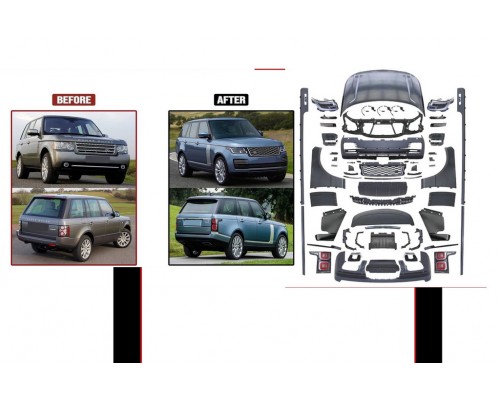Комплекта рестайлинга в 2020 году для Range Rover III L322 2002-2012 гг