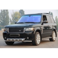 Передня дуга ST015 (нерж.) для Range Rover III L322 2002-2012
