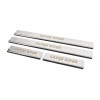 Накладки на пороги (Carmos, 4 шт, нерж.) для Range Rover III L322 2002-2012 гг