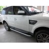 Боковые пороги Fullmond (2 шт, алюм.) для Range Rover Sport 2005-2013 - 72690-11