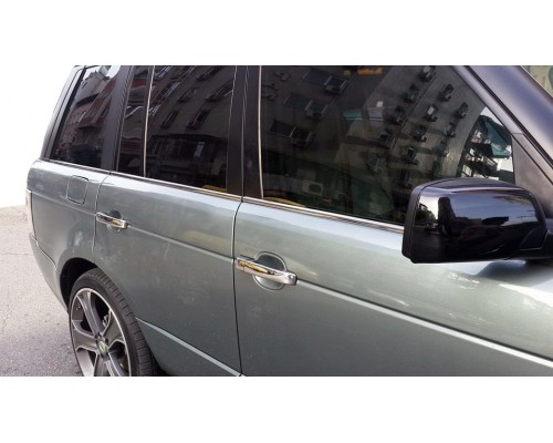 Окантовка стекол (6 шт, нерж.) для Range Rover Sport 2005-2013 - 49296-11