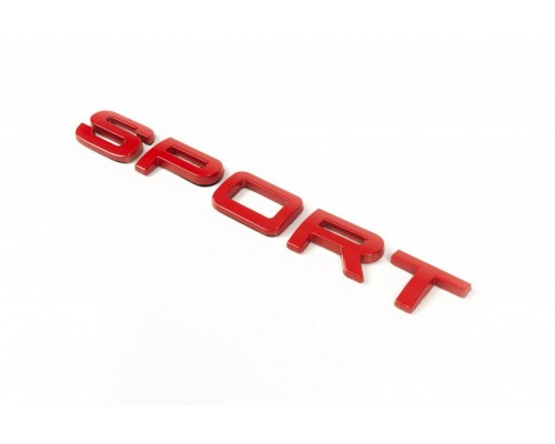 Надпись Sport (красная) для Range Rover Sport 2005-2013 - 60648-11