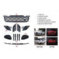 Комплект обвесов Black Pack (2018-2022) для Range Rover Sport