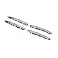 Накладки на ручки (4 шт) OmsaLine - Італійська нержавіюча сталь для Lexus GX470