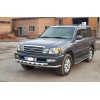 Передняя защита ST015 (нерж.) для Lexus LX470