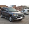 Передняя защита ST015 (нерж.) для Lexus LX470
