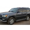 Захист бічних порогів (2 шт, нерж.) для Lexus LX470