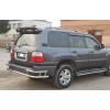 Задній захист AK009-15 (нерж.) для Lexus LX470