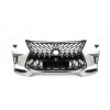 Lexus LX570  /  450d Комплект рестайлинга (переднего бампера) в стиле 2016+ Черный - 61080-11