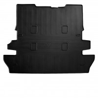 Коврик багажника (Stingray, резиновый, черный) 5 месный для Lexus LX570 / 450d