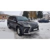 Передній захист ST014 (2015-2022, нерж) для Lexus LX570/450d
