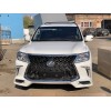 Комплект рестайлінгу (переднього бампера) у стилі 2016+ Білий для Lexus LX570/450d - 61079-11
