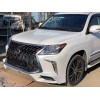 Комплект рестайлінгу (переднього бампера) у стилі 2016+ Білий для Lexus LX570/450d - 61079-11