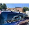 Перемички на рейлінги під ключ 2016- ERKUL (2 шт) Чорний колір для Lexus LX570/450d - 61399-11