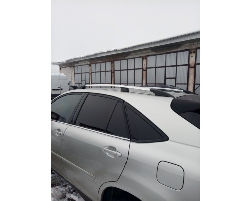 Рейлинги Хром турецкие Металлические ножки для Lexus RX 2003-2009 гг.