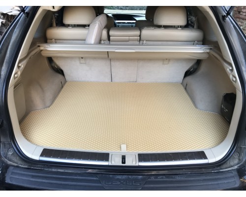 Коврик багажника (EVA, полиуретановый, бежевий) для Lexus RX 2009-2015 - 64105-11