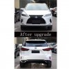 Комплект рестайлинга в 2021 году (бампер, фары, стопы) для Lexus RX 2016-2022 гг.
