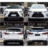 Комплект рестайлинга в 2021 году (бампер, фары, стопы) для Lexus RX 2016-2022 гг.