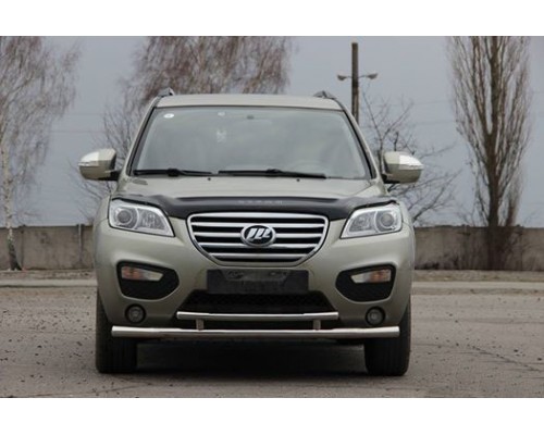 Передній захист ST014 (нерж) 51/42 мм для Lifan X60
