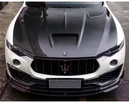 Капот Mansoru (натуральний карбон) для Maserati Levante