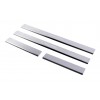 Накладка на пороги Carmos (4 шт, нерж) V-2 для Mazda 2 2007-2014 гг