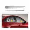 Окантовка вікон (4 шт., нерж) Хетчбек для Mazda 3 2009-2013 - 59120-11