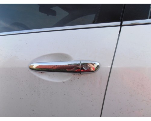 Накладки на ручки (4 шт, нерж) для Mazda 3 2009-2013 - 54621-11