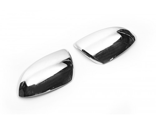 Накладки на дзеркала (2 шт) Полірована нержавіюча сталь для Mazda 3 2009-2013 - 54622-11