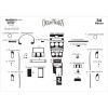 Mazda 6 2003-2008 Накладки на панель Дерево - 52464-11