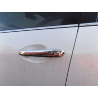 Накладки на ручки (4 шт, нерж) Без чипа Carmos - Турецкая сталь для Mazda 6 2008-2012 гг
